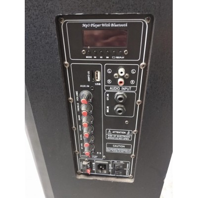 Автономная акустическая система с микрофоном WilliCo ZS-60, с диско-шаром 300W (USB/FM/Bluetooth)