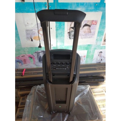 Портативная колонка с радиомикрофоном LiGE-2802 50W (FM/USB/Bluetooth) Супер звук!