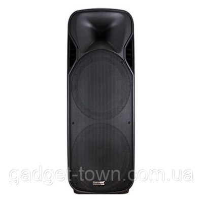 Активная колонка с радиомикрофонами temeisheng A15-15 (USB/Bluetooth/Аккуммулятор) Супер звук!