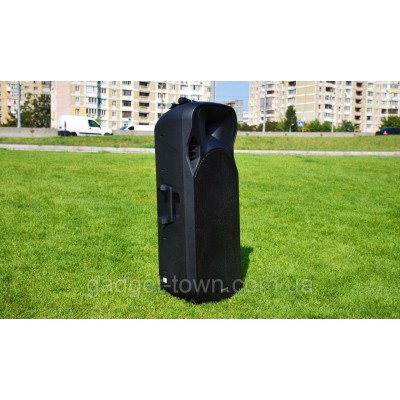 Активная колонка с радиомикрофонами temeisheng A15-15 (USB/Bluetooth/Аккуммулятор) Супер звук!