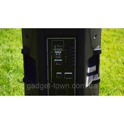 Активная колонка с радиомикрофонами temeisheng A15-15 (USB/Bluetooth/Аккуммулятор) Супер звук!