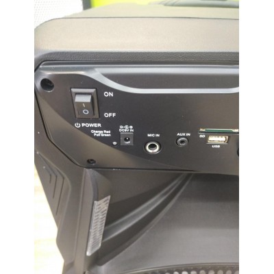 Колонка аккумуляторная Sky Sound-7474 15 дюймов с микрофоном 180W (USB/FM/Bluetooth/TWS)