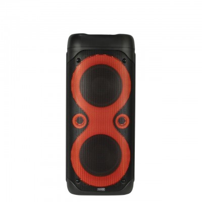 Колонка портативная 2х6,5 дюймов Temeisheng 150W /TWS/ BT/ 2 mic/USB+FM/ LED