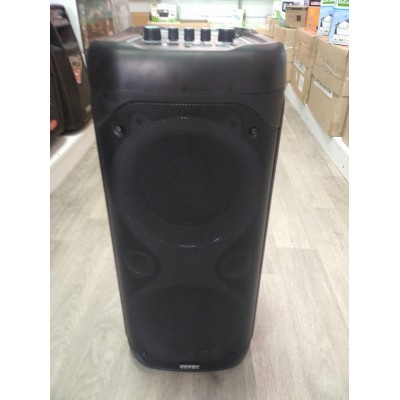 Колонка портативная 2х6,5 дюймов Temeisheng 150W /TWS/ BT/ 2 mic/USB+FM/ LED