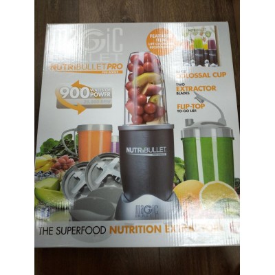 Блендер высокоскоростной NutriBullet Pro 900W мощный стационарный блендер,соковыжималка,измельчитель