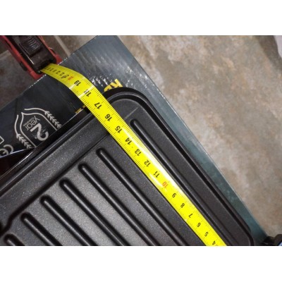 Гриль прижимной Rainberg RB-5412 c терморегулятором и съемным поддоном 2800W