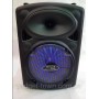 Колонка с аккумулятором Wimpex WX-810C колонка-чемодан 60W, радиомикрофон, Bluetooth, SD+USB, пульт