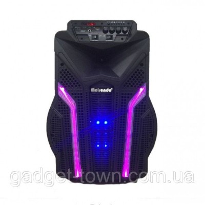 Колонка Meirende MR206 Bluetooth/ микрофон, Комбик с аккумулятором