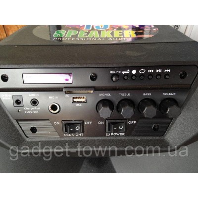 Колонка Meirende MR206 Bluetooth/ микрофон, Комбик с аккумулятором