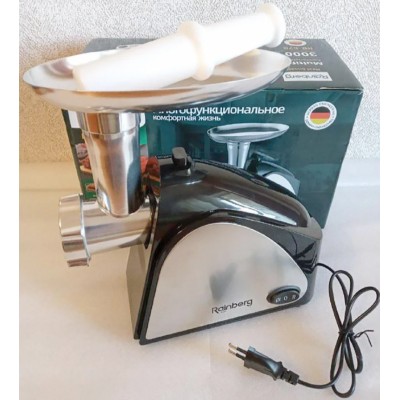 Мясорубка RB-678 Rainberg 3000W электрическая с реверсом