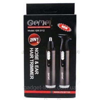 Бритва триммер для носа, ушей и бороды GEMEI