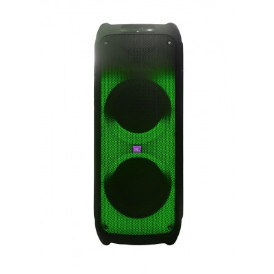 Колонка аккумуляторная FEIYANG partybox c радиомикрофонами (200W/USB/BT/FM)