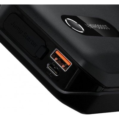 Пусковое зарядное устройство универсальное Baseus Super Energy Air Car Jump Starter 10000 mAh Black