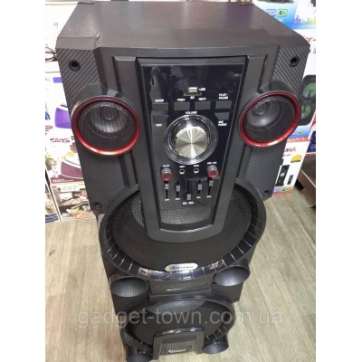 Портативная акустика UF-1044 с микрофоном (USB-FM-BT-400W)