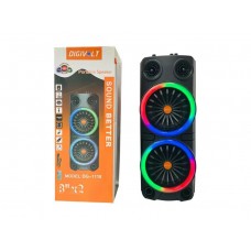 Колонка аккумуляторная DG-1118 partybox c микрофоном (50W/USB/BT/FM/TWS) Колонка аккумуляторная DG-1118 partybox c микрофоном (50W/USB/BT/FM/TWS)