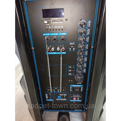 Мощная аккумуляторная акустика Temeisheng TMS SL-16 (USB-BT-2MIC-600W)