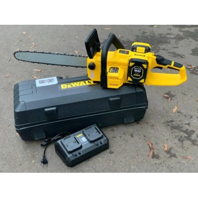 Аккумуляторная пила DeWalt DCM 572X2 два АКБ (72 вольт 6 Аh) бесщеточный двигатель, шина 40 см