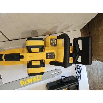 Аккумуляторная пила DeWalt DCM 572X2 два АКБ (72 вольт 6 Аh) бесщеточный двигатель, шина 40 см