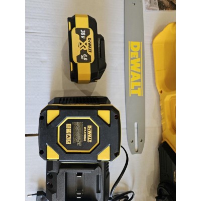 Аккумуляторная пила DeWalt DCM 572X2 два АКБ (72 вольт 6 Аh) бесщеточный двигатель, шина 40 см