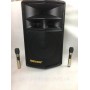 Портативная акустика с микрофонами TMS-1501 /500W (USB/Bluetooth/Пульт ДУ/FM)