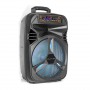 Акустическая аккумуляторная колонка 12 дюймов (USB/FM/BT/LED) KOLAV-F1205
