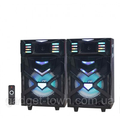 Активная акустика UF-7711-DT 200W (USB/Bluetooth/Пульт ДУ) Пара