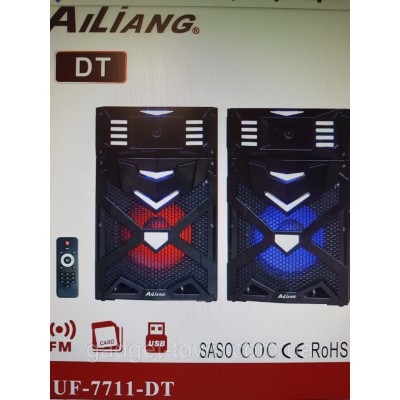 Активная акустика UF-7711-DT 200W (USB/Bluetooth/Пульт ДУ) Пара
