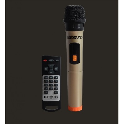 Колонка аккумуляторная Leisound partybox BIG c радиомикрофоном (300W/USB/BT/FM/)