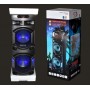 Колонка аккумуляторная Leisound partybox BIG c радиомикрофоном (300W/USB/BT/FM/)