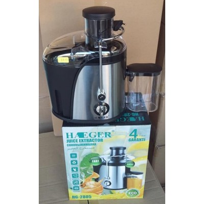 Соковыжималка центробежная Haeger 500w корпус металл