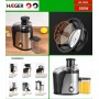 Соковыжималка центробежная Haeger 500w корпус металл