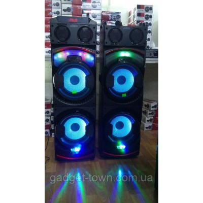 Комплект акустики LEXCO DPL-2100 с радиомикрофоном / 400W (USB/FM/Bluetooth) Пара
