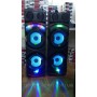 Комплект акустики LEXCO DPL-2100 с радиомикрофоном / 400W (USB/FM/Bluetooth) Пара