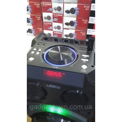 Комплект акустики LEXCO DPL-2100 с радиомикрофоном / 400W (USB/FM/Bluetooth) Пара